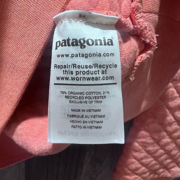 Patagonia Women’s Organic Cotton Quilt 
Pullover Worn Wear Sz Small EUC - Picture 6 of 6